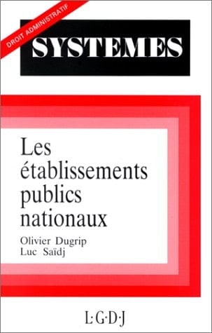 Les établissements publics nationaux