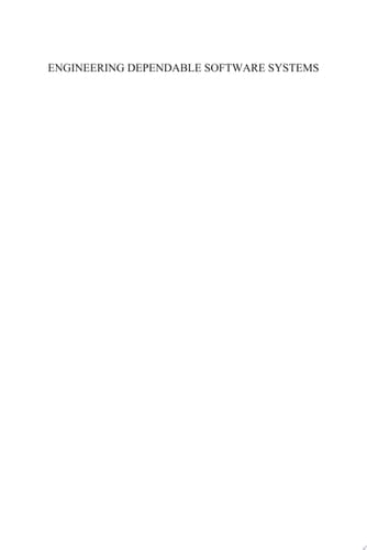 Engineering Dependable Software Systems