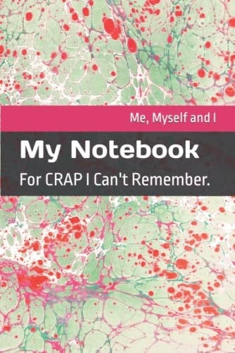 Notebook: For crap I can't remember.