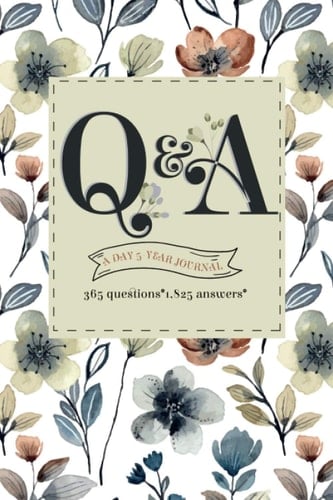 Q&A a Day 5-Year Journal: Gratitude Journal, Family Memories, 2023, 6x9 inches