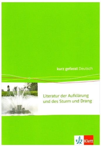 Literatur der Aufklärung und des Sturm und Drang
