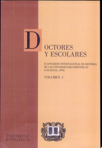 Doctores y escolares II Congreso Internacional de Historia de las Universidades Hispánicas (2 vols.)