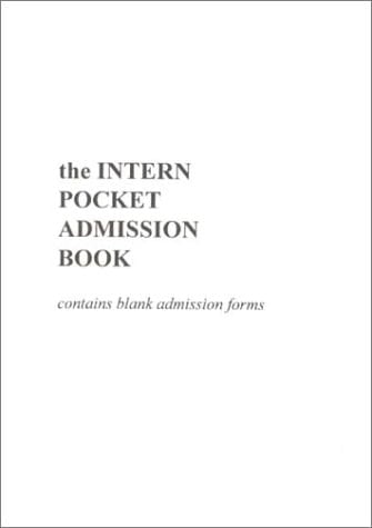 The Intern Pocket Admission Book