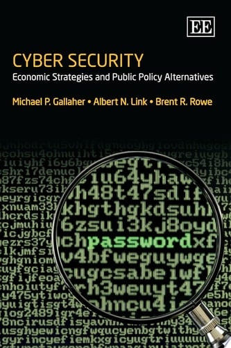 Cyber Security Economic Strategies and Public Policy Alternatives