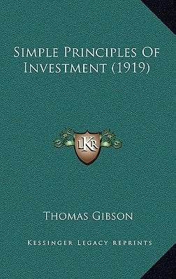 Simple Principles Of Investment (1919)