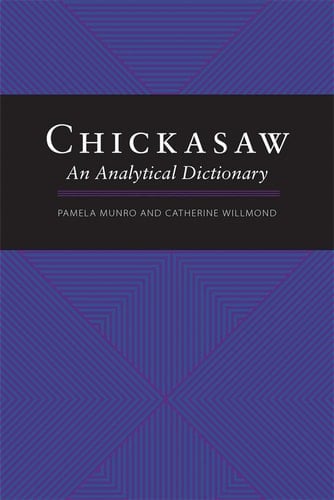 Chickasaw An Analytical Dictionary