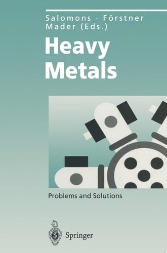 Heavy Metals Problems and Solutions