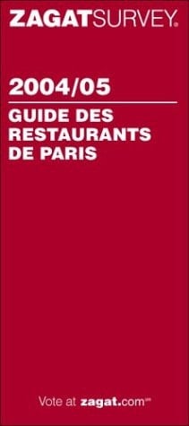 2004/05 Paris Restaurants