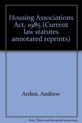 Housing Associations Act 1985