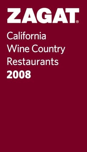 Zagat California Wine Country Restaurants
