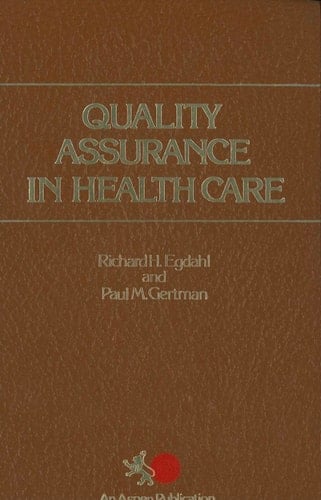 Quality Assurance in Health Care