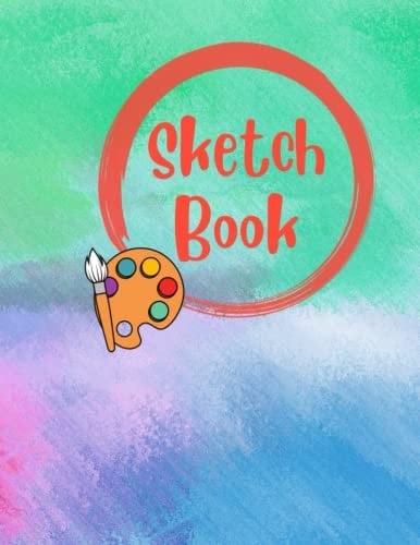 Blank Drawing Book: Large Sketchbook White Paper for Drawing, Paintings and Sketching, 120 Pages, 8.5 X 11 inches