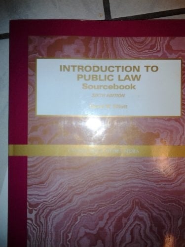 Introduction to Public Law Sourcebook