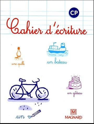 Cahier d'écriture CP