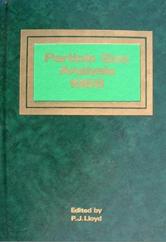 Particle Size Analysis 1988
