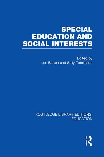 Special Education and Social Interests