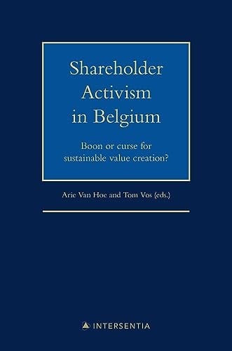 Shareholder Activism in Belgium Boon Or Curse for Sustainable Value Creation?