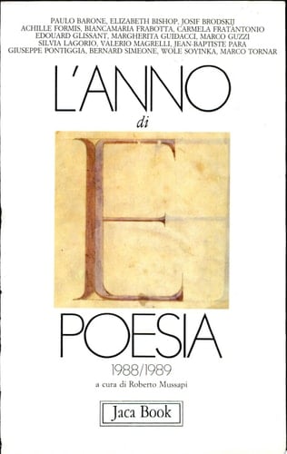 L'anno di poesia 1988/1989