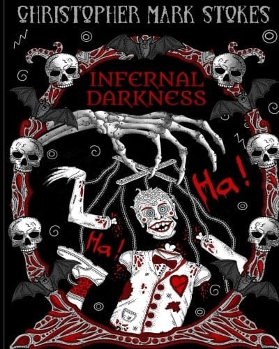 Infernal Darkness: Horror Adult Colouring Book Stress Relieving Horror Colouring