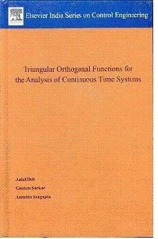 Triangular Orthogonal Functions For The Analysis To Continuous Time System