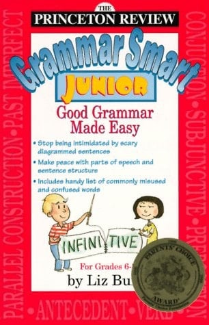 The Princeton Review Grammar Smart Junior Good Grammar Made Easy