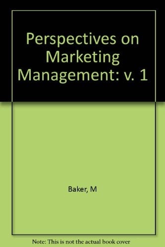 Perspectives on Marketing Management, 1991