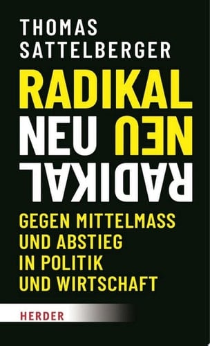 Radikal neu Gegen Mittelmaß und Abstieg in Politik und Wirtschaft