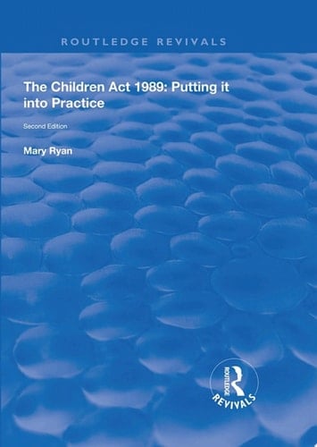 The Children Act 1989