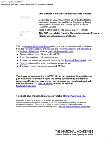 Low-Altitude Wind Shear and Its Hazard to Aviation