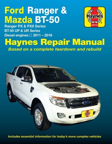 Ford Ranger Mazda BT-50 Automotive Repair Manual