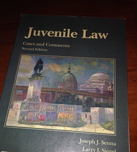 Juvenile Law: Cases and Comments