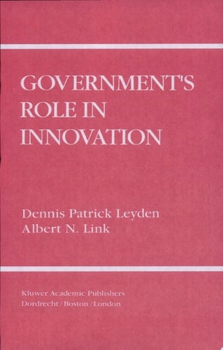Government’s Role in Innovation