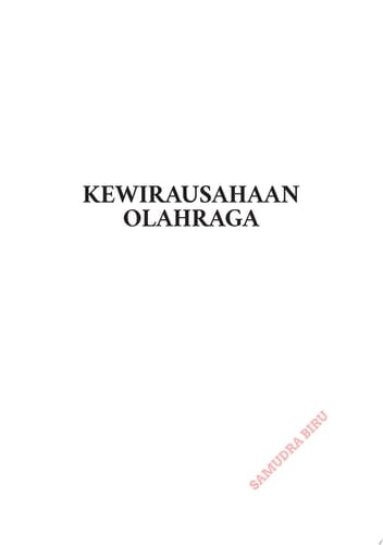 KEWIRAUSAHAAN OLAHRAGA