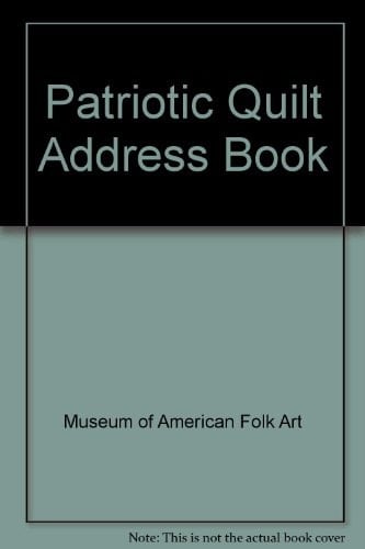 Patriotic Quilt Address Book
