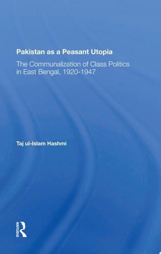 Pakistan As A Peasant Utopia
