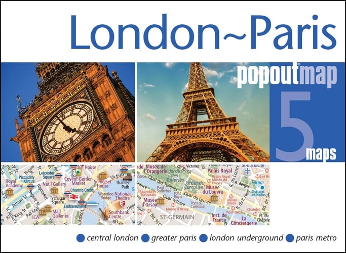 Popout Maps - London and Paris