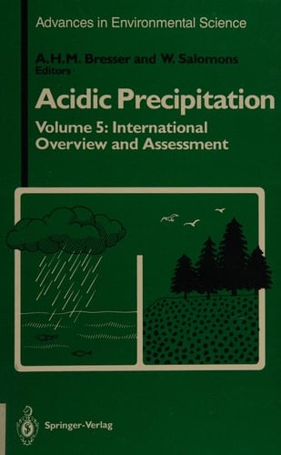 Acidic Precipitation International Overview and Assessment