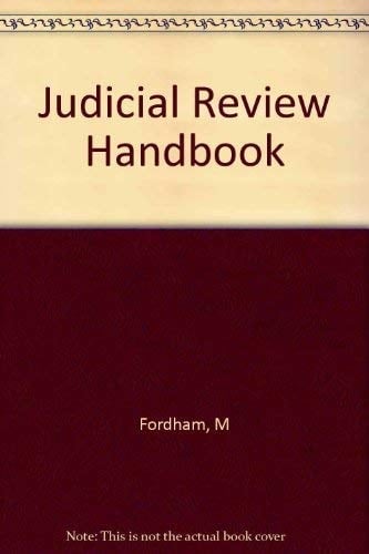 Judicial Review Handbook
