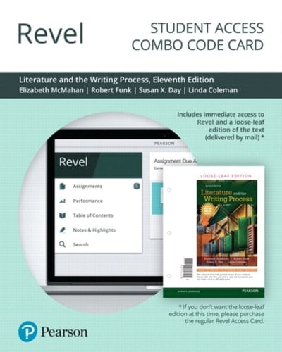 Revel + Print Combo Access Code for Literature and the Writing Process