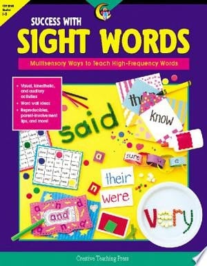 Success with Sight Words, eBook Multisensory Ways to Teach High-Frequency Words