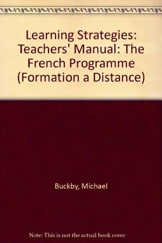 Formation a Distance: Learning Strategies - Teacher's Manual