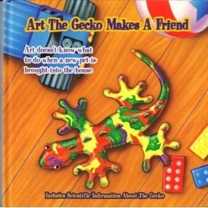 Art the Gecko Makes a Friend Art Doesn't Know What to Do When a New Pet is Brought Into the House, with Toy