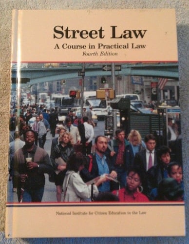 Street Law A Course in Practical Law