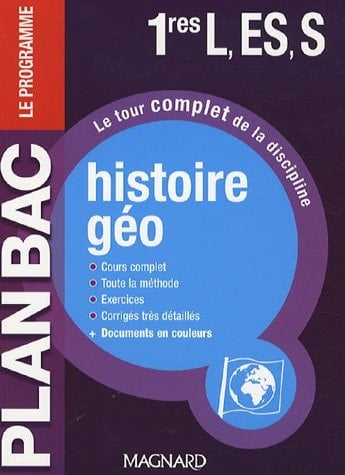 Histoire géo 1e L, ES, S