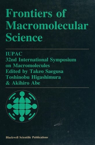 Frontiers of Macromolecular Science