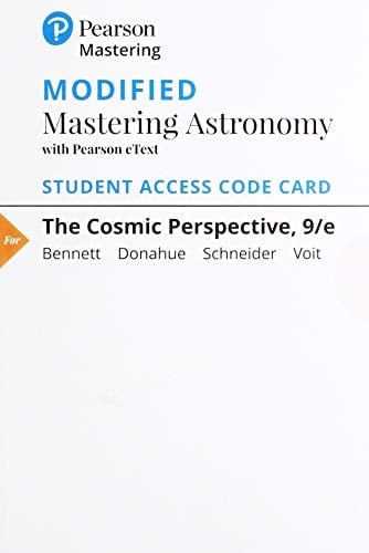 Modified Mastering Astronomy with P