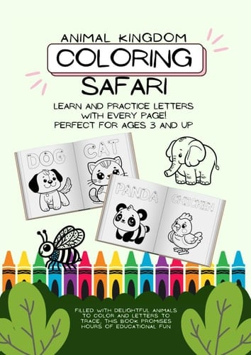 Animal Kingdom Coloring Safari