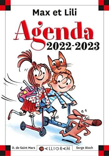 Agenda scolaire Max et Lili