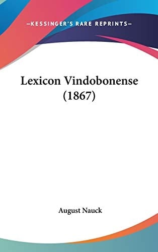 Lexicon Vindobonense