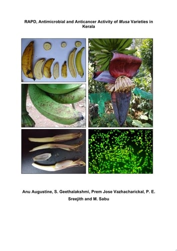 RAPD, Antimicrobial and Anticancer Activity of Musa Varieties in Kerala